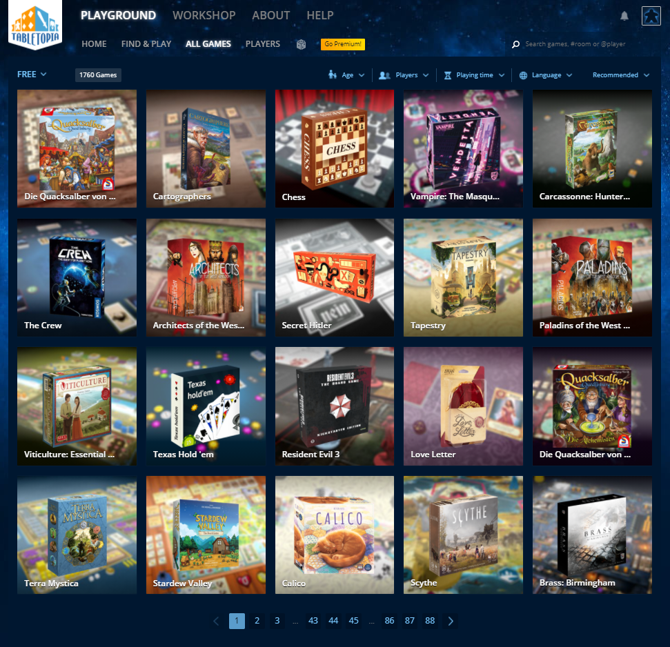 Connecting Accounts on Tabletopia with Steam – Tabletopia